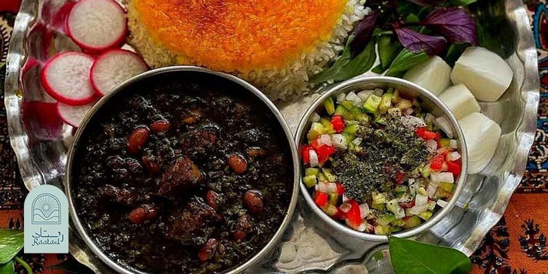 درست کردن قورمه سبزی با سبزی خشک