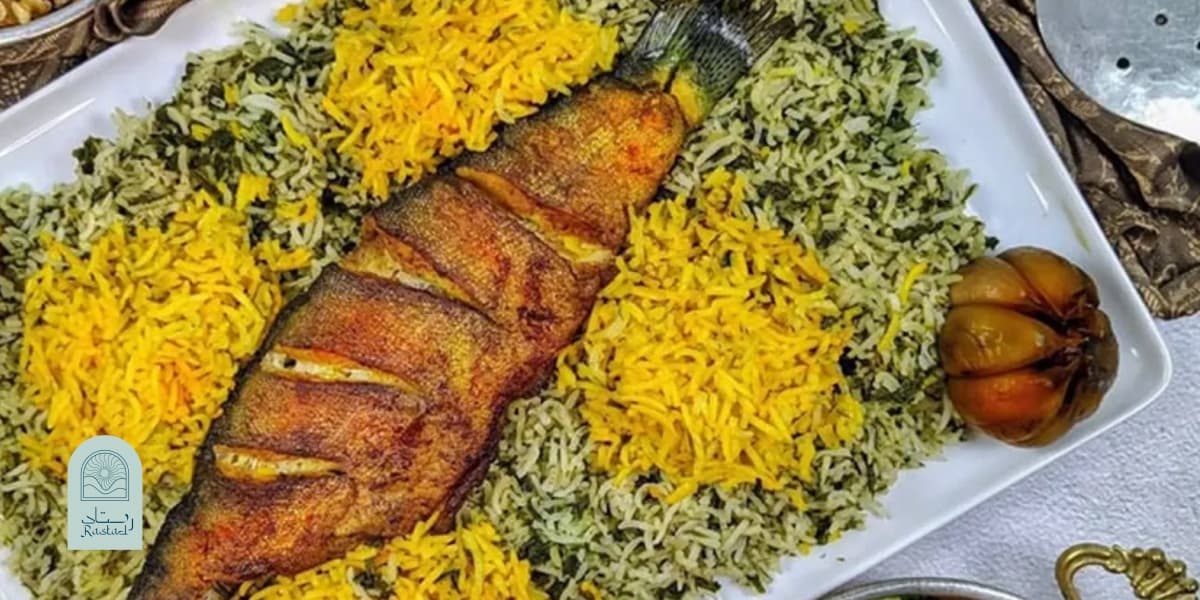 سبزی پلو با سبزی خشک