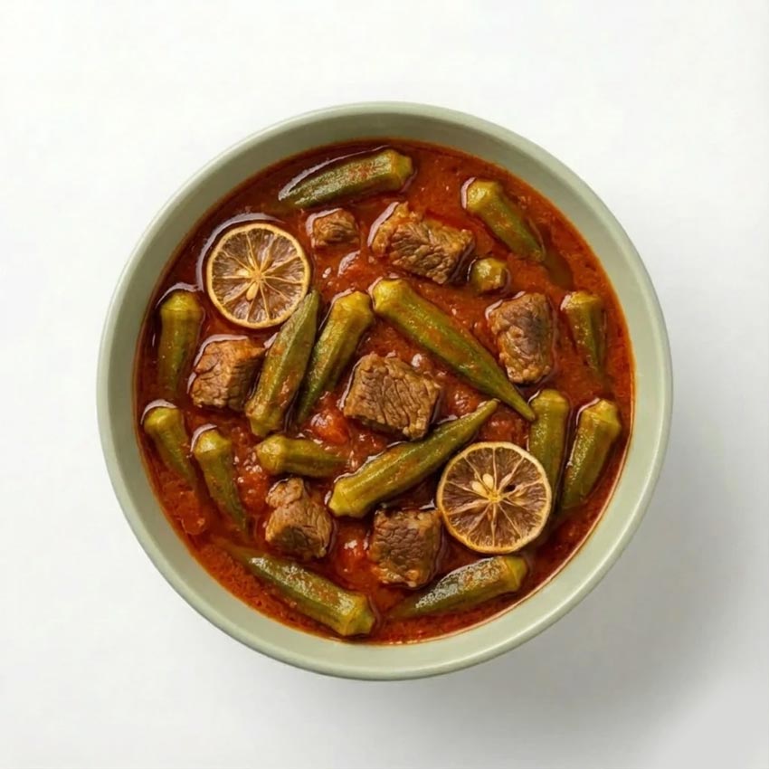 خورشت بامیه