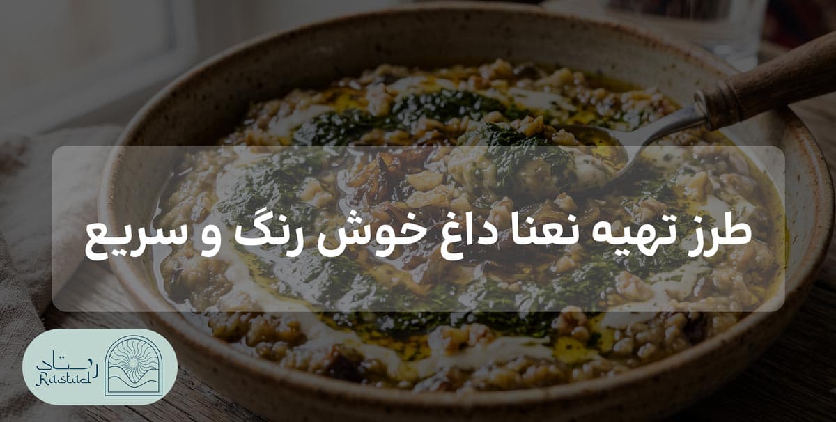 طرز تهیه نعنا داغ